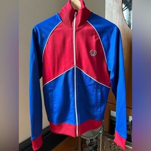 Fred Perry zip up track jacket size xs
